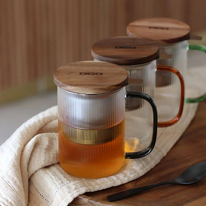 Ogo Living Karl Glass Teapot with Jade Handle (475ml)