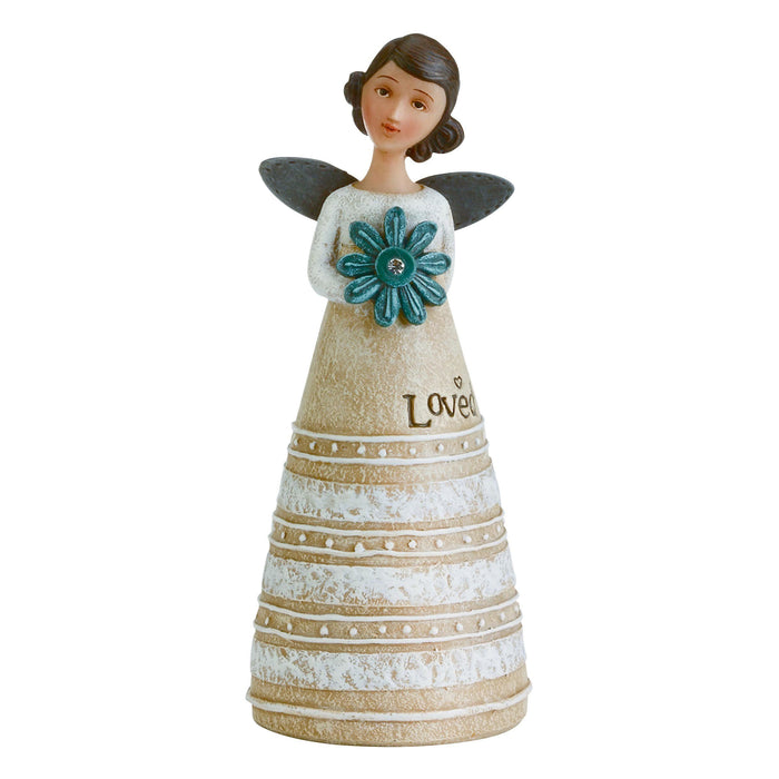 Kelly Rae Roberts April Birthday Wish Angel Ornaments (11cm)