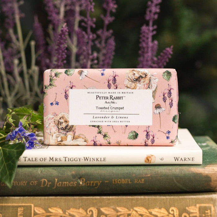 Toasted Crumpet Mrs. Tiggy-Winkle Lavender & Linens Soap (Peter Rabbit Collection)