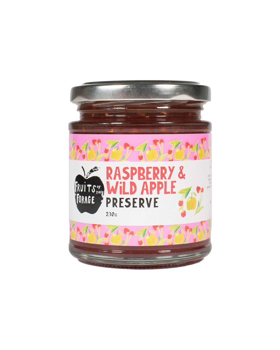 Fruits of the Forage - Raspberry & Wild Apple Preserve (210g)