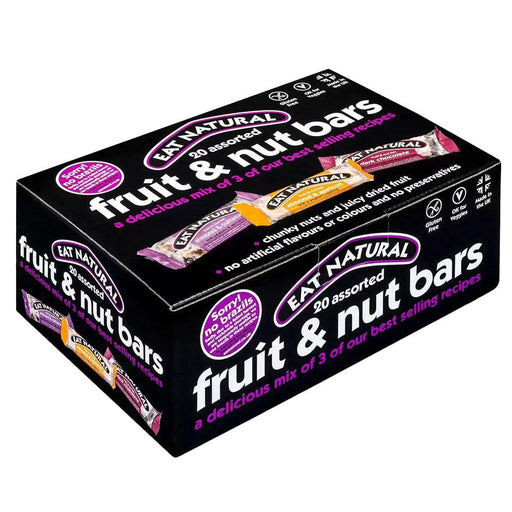 Eat Natural Assorted Fruit & Nut Snack Bars (20x50g) | {{ collection.title }}
