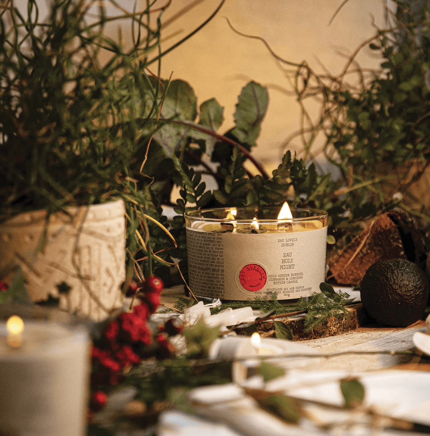 Eau Lovely Candle Eau Holy Night Multiwick Candles Buy Online