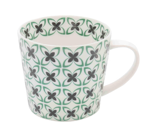 ECP Design Cross Twist Green Mug (350ml) - LemonSalt
