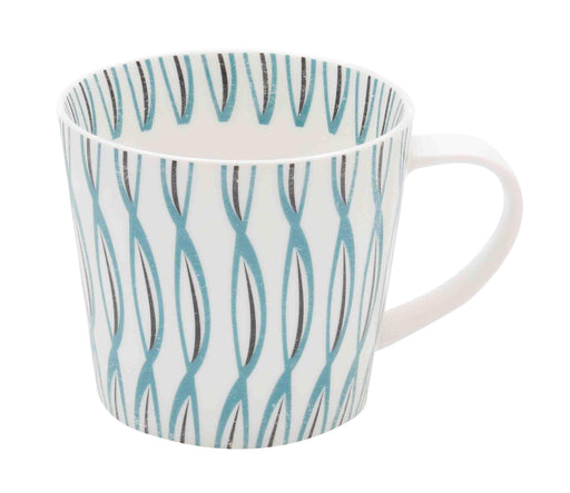 ECP Design Skane Twist Teal Mug (350ml) - LemonSalt