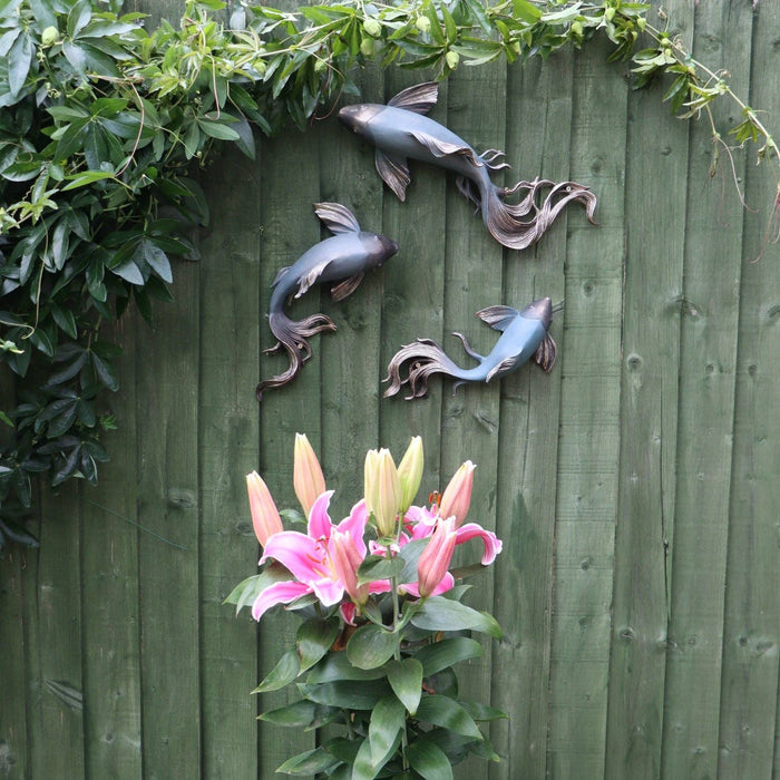 Bentley & Bo - Bronze Fish Wall Art (Large)