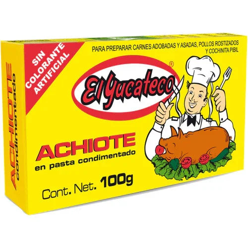 El Yucateco Achiote Seasoning Paste (100g) - LemonSalt