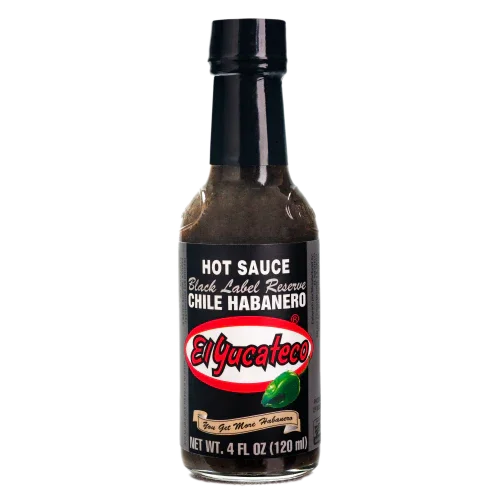 El Yucateco Habanero Black Label Reserve (120ml) - LemonSalt