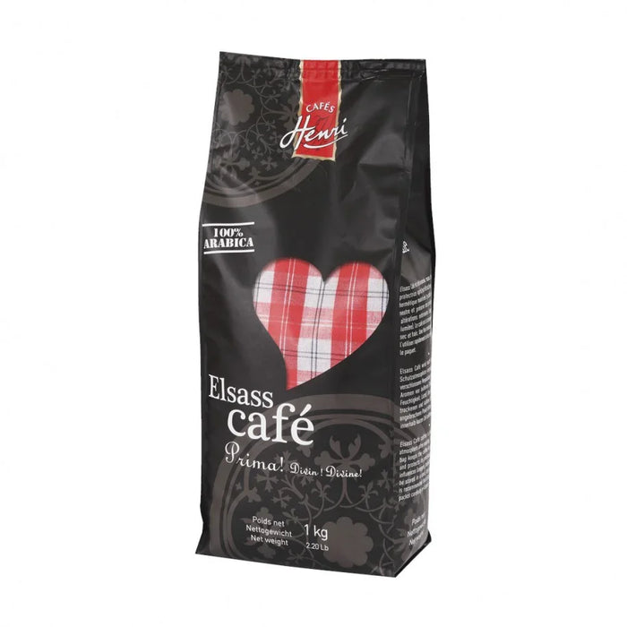 Henri Elsass Café Prima 100% Arabica Coffee Beans (1kg)