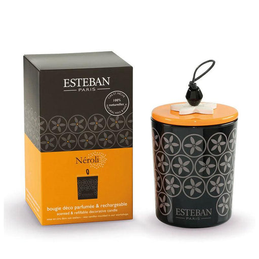 Esteban Neroli Scented Decorated Candle (170g) | {{ collection.title }}