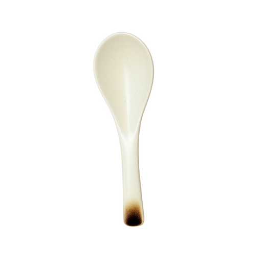 Exquisite Japanese Artisan Ceramic Soup Spoons (Set of 5) - Perfect for Ramen & Pho - LemonSalt