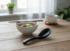 Exquisite Japanese Artisan Ceramic Soup Spoons (Set of 5) - Perfect for Ramen & Pho - LemonSalt