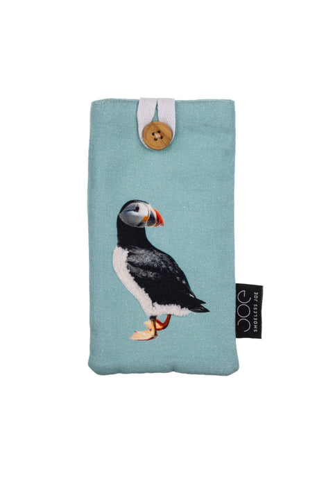 Shoeless Joe Blue Puffin Specs Case