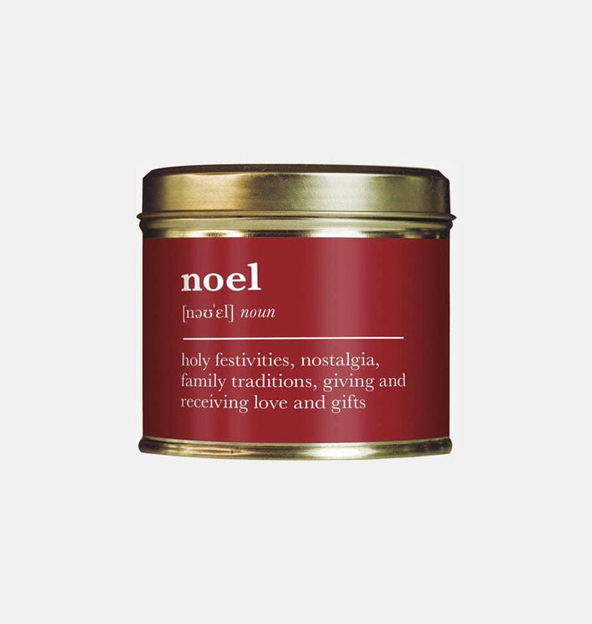 Shearer Candles Noel Definition Christmas Large Scented Tin Candle