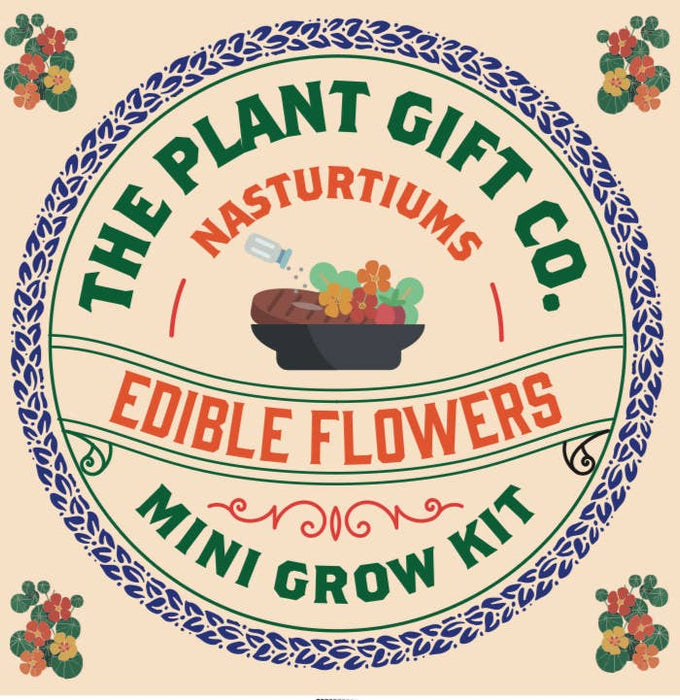 The Plant Gift Co. Edible Flowers Eco Grow Kit