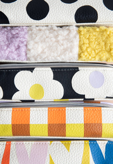 Caroline Gardner Multi Flower Charcoal Pencil Case