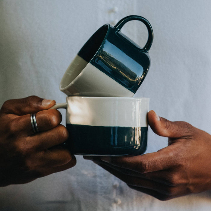 Kindred Rue Mug - Sea Green - Large (Set of 2)