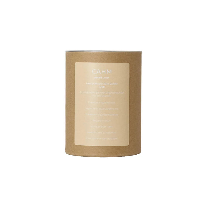 CAHM Amalfi Coast Luxury Candle - Amber Edition