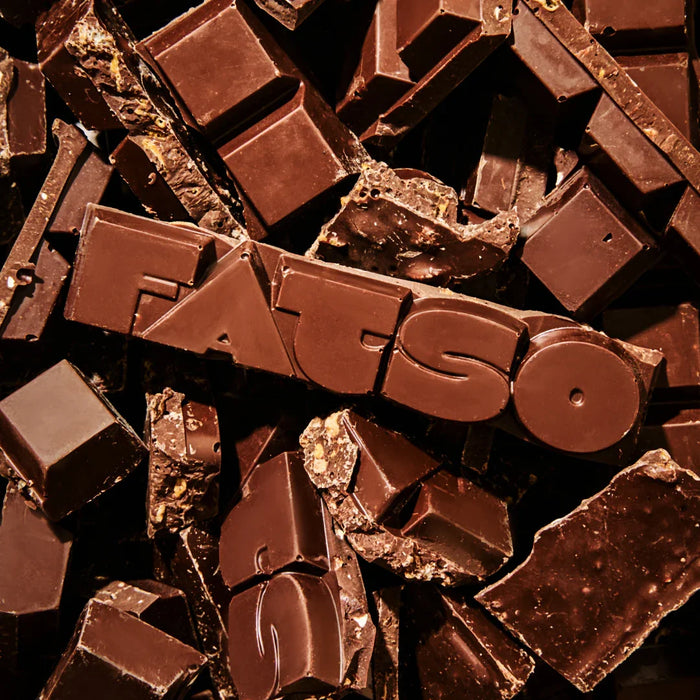 Fatso King's Ransom - 60% Dark Chocolate Vegan Chunky Bar (150g) - LemonSalt