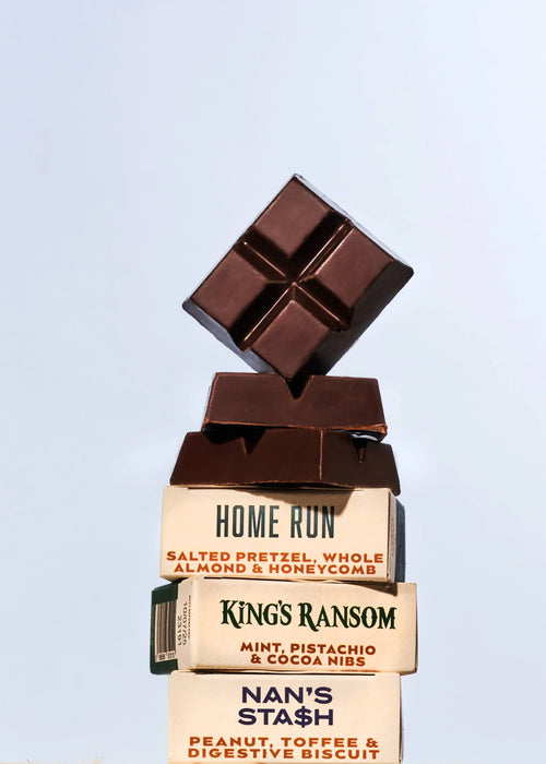 Fatso King's Ransom - 60% Dark Chocolate Vegan Chunky Bar (40g) - LemonSalt