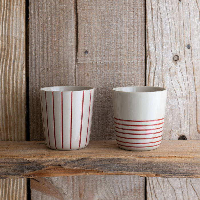 Kindred Sorrel Beaker - Brushed Earth Red - Large (Set of 2)