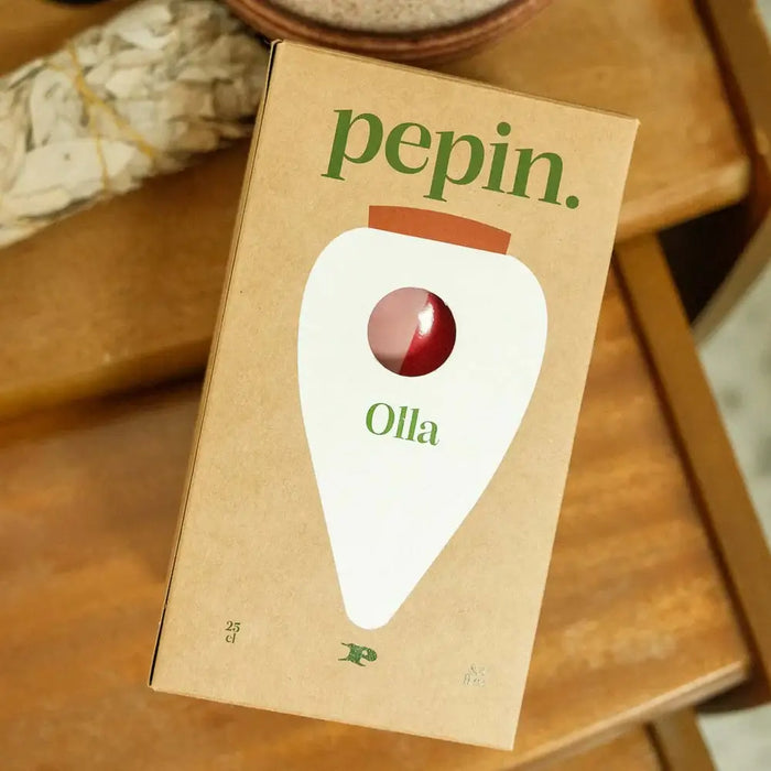 Pepin Olla - Striped red and pink