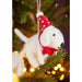 Felt Dog With Dotty Hat & Tie - Assorted - LemonSalt