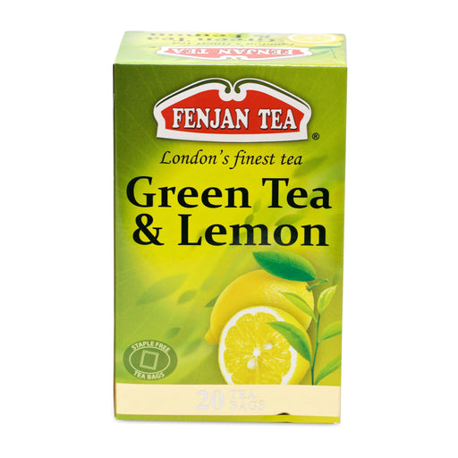 Fenjan Tea Green Tea & Lemon Tea Bags (20) | {{ collection.title }}