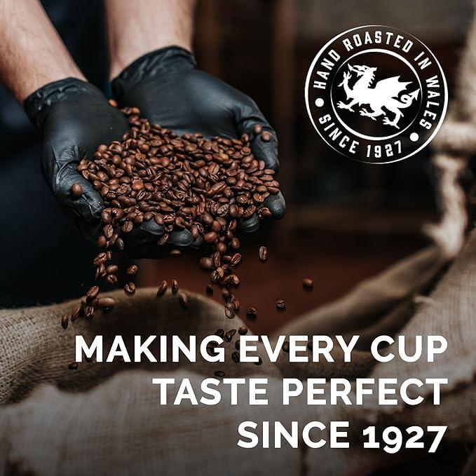 Ferraris Coffee Beans, Extra Strong, Dark Roast, Strength 5/5 - Siena (1kg) - LemonSalt