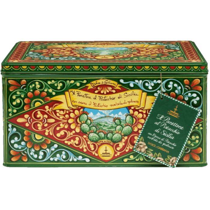 Fiasconaro - Dolce & Gabbana Pistachio & with Pistachio Cream in Green Tin (1kg)