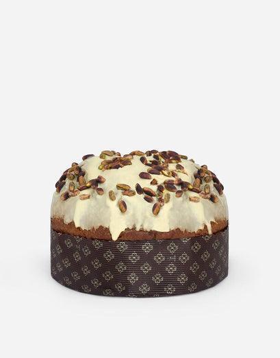 Fiasconaro - Dolce & Gabbana Pistachio Panettone with Pistachio Cream in Red Tin (1kg)