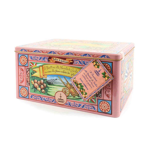Fiasconaro - Dolce & Gabbana Sicilian Hazelnut Panettone with Manna Cream (1kg) - LemonSalt