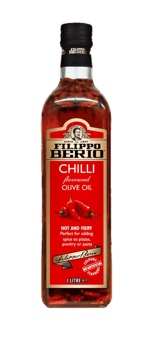 Filippo Berio Chilli Flavoured Olive Oil (1L)