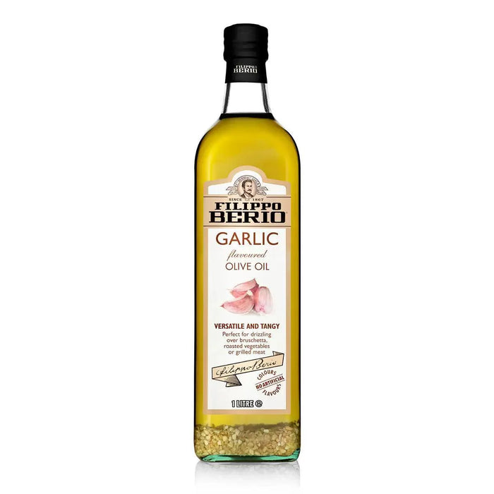 Filippo Berio Garlic Flavoured Olive Oil (1L)