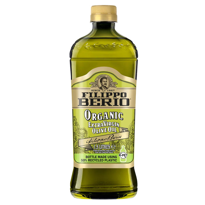Filippo Berio Organic Extra Virgin Olive Oil (1.5L)