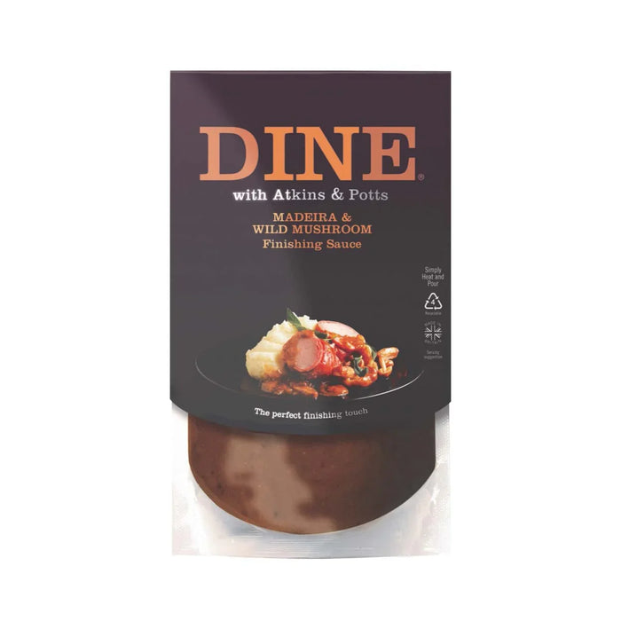 Dine with Atkins & Potts - Madeira And Wild Mushroom Finishing Sauce (350g)