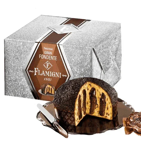 Flamigni - Gran Fondente Panettone (950g) - LemonSalt