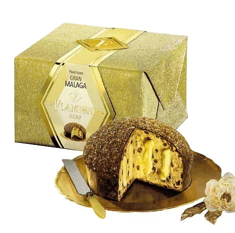 Flamigni - Gran Malaga Panettone (950g) - LemonSalt