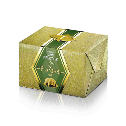 Flamigni - Gran Pistachio Cream Panettone (950g) - LemonSalt