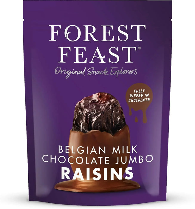 Forest Feast Belgian Milk Chocolate Jumbo Raisins (1kg) - LemonSalt