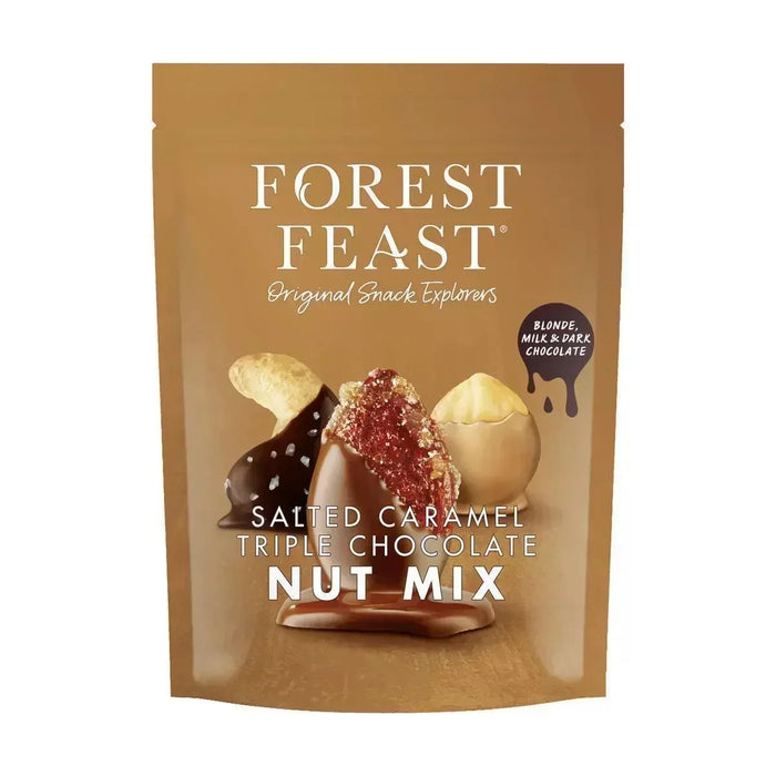 Forest Feast Salted Caramel Triple Chocolate Nut Mix (900g) - LemonSalt