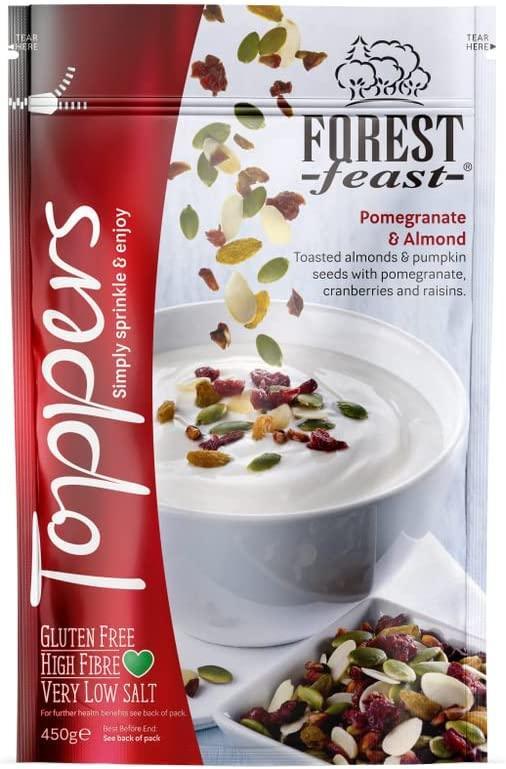 Forest feast - Toppers Pomegranate & Almond 450g | {{ collection.title }}