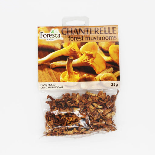 Foresta Chanterlle Dried Forest Wild Mushrooms (25g) | {{ collection.title }}