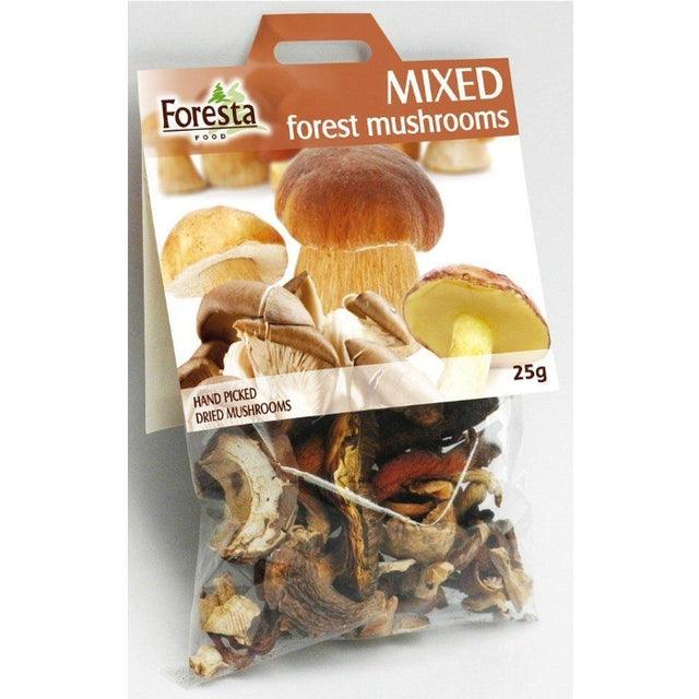 Foresta Mixed Forest Dried Wild Mushrooms (25g) | {{ collection.title }}