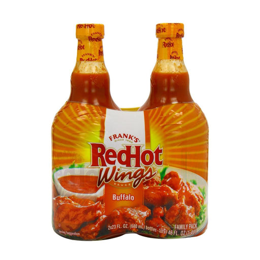 Frank's RedHot Wings Buffalo Sauce (2×680ml) - LemonSalt