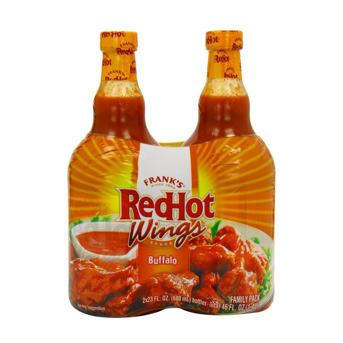 Frank's RedHot Wings Buffalo Sauce (2×680ml) - LemonSalt