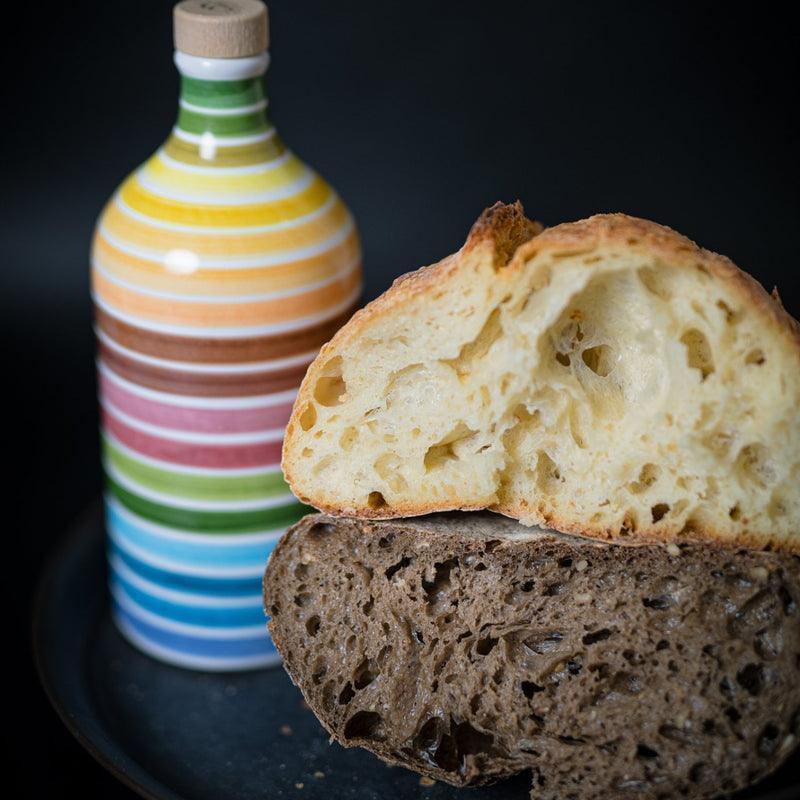 Frantoio Muraglia Intense Fruity Extra Virgin Olive Oil - Rainbow Bottle (500ml) - LemonSalt