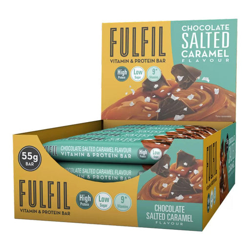 Fulfil Chocolate Salted Caramel Protein Bar (15x55g) | {{ collection.title }}