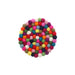 Funky Yak Pebble Wool Felt Coaster 10cm - Multicolour - LemonSalt
