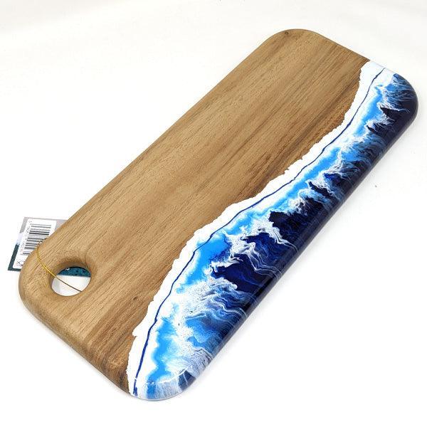 Fusion'D Design Resin Ocean Wash Design Serving Board