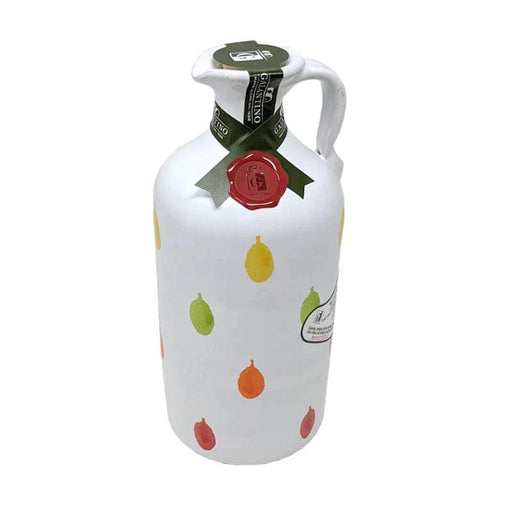 Galantino Extra Virgin Olive Oil In Ceramic Jar - Fruit Drops Pattern (500ml) | {{ collection.title }}